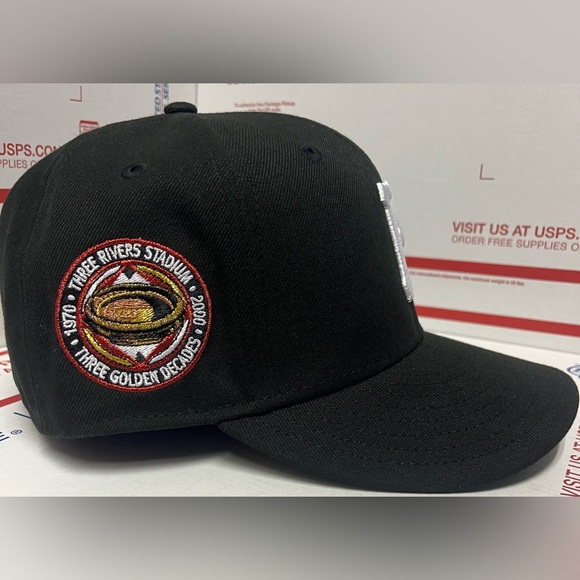 PITTSBURGH PIRATES THREE RIVERS STADIUM PATCH HAT - Picture 3 of 5